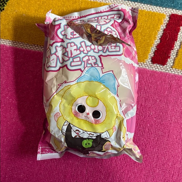 BABY THREE Macaron Cute Bunny V2 PLUSH | NEW | 100% AUTHENTIC | blue & green eye - Picture 6 of 11